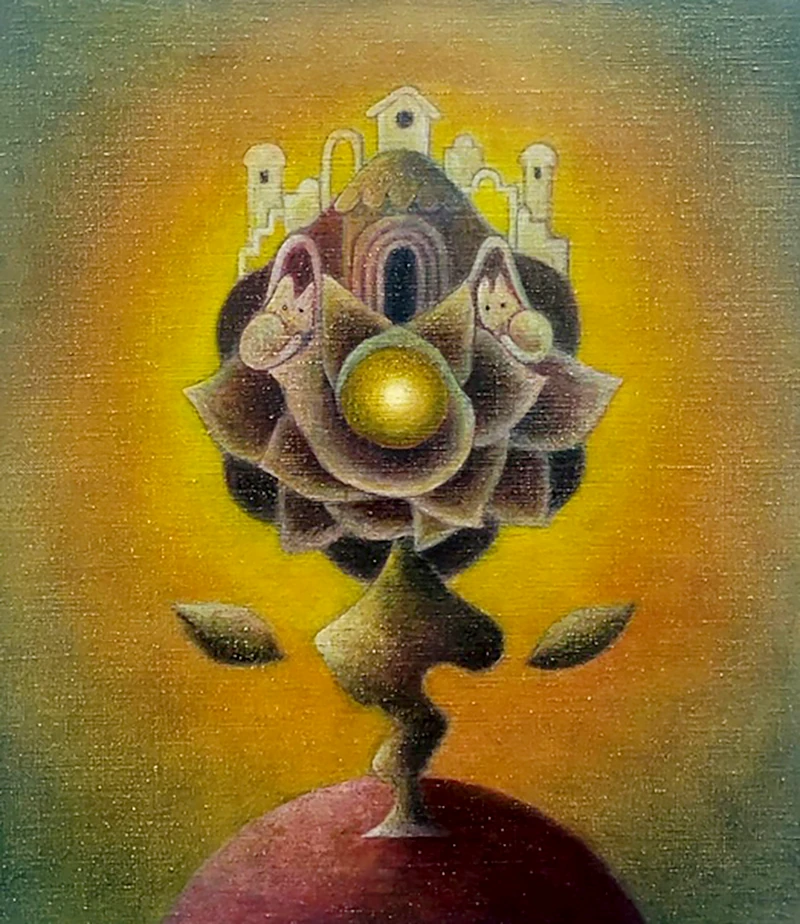 Hana (Erika Hirako, 2023, Oil on canvas)